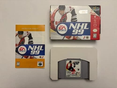 NHL 99 (Nintendo 64,N64) Complete in Box CIB *Tested*