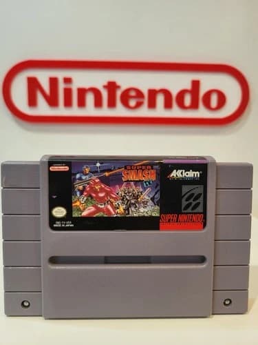 Super Smash T.V. (Super Nintendo SNES Game) Authentic & Tested