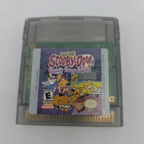 Scooby Doo Classic Creep Capers Nintendo Game Boy Color GBC