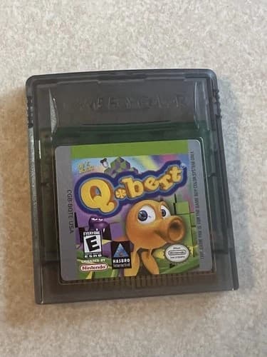 Q-Bert Nintendo Gameboy Color Cartridge Only