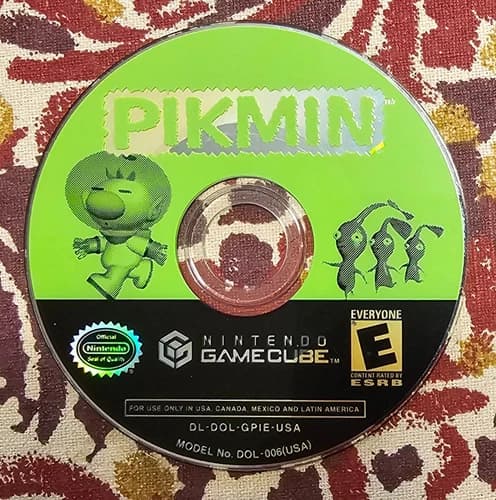 Pikmin (Nintendo GameCube, 2001) Disc Only - Scratches, Tested Good
