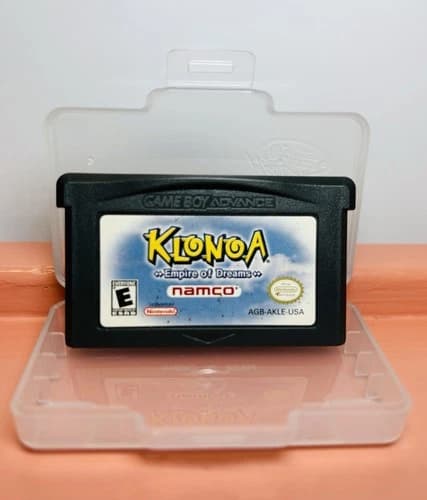 Klonoa: Empire of Dreams Nintendo Game Boy Advance Authentic Tested Saves
