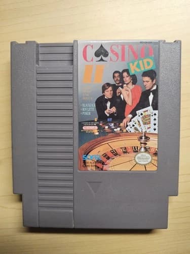 Casino Kid II NES Authentic Tested And Working