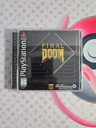 Final Doom CIB W REG (PlayStation, PS1) CLEAN DISC - TESTED & WORKS