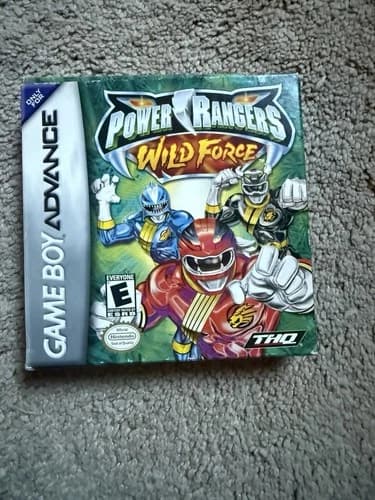 Gameboy Advance Power Rangers Wild Force