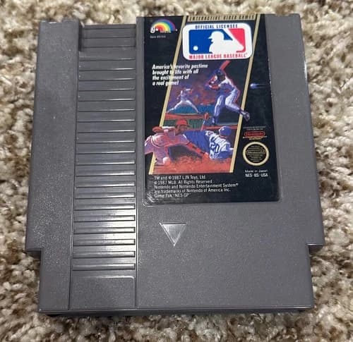 MLB Major League Baseball Authentic, Tested - NES