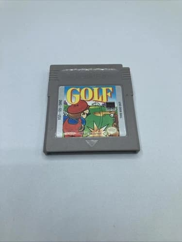 GB - Golf (Nintendo Game Boy, 1990) - Mario
