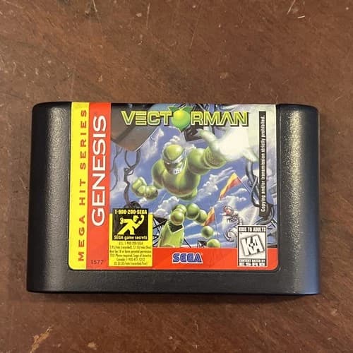 Vectorman (Sega Genesis, 1995) Cart Cartridge Only Tested