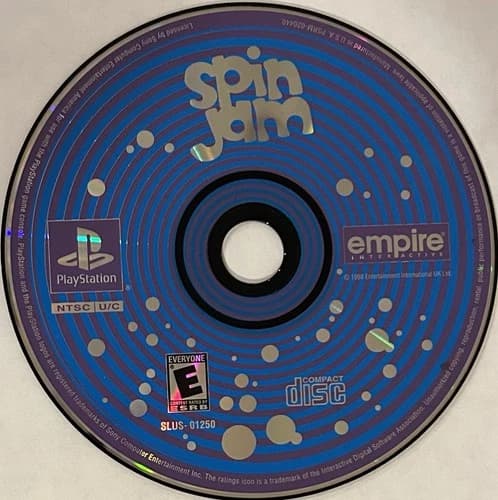 Spin Jam (Sony PlayStation 1, PS1) DISC ONLY | NO TRACKING | M601