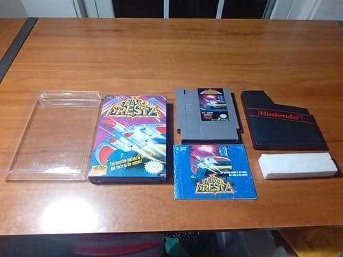 CIB Terra Cresta (Nintendo Entertainment System NES, 1990) Complete *TESTED*