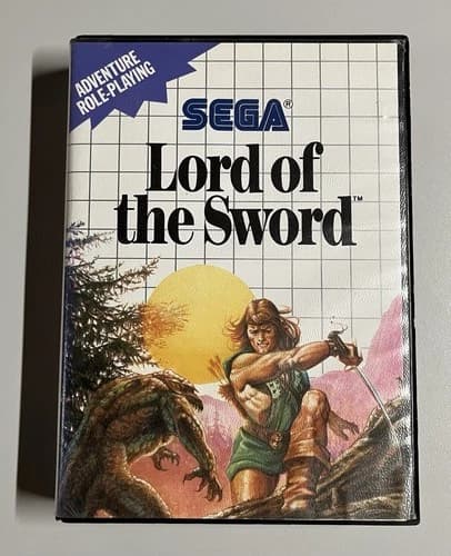 Lord of the Sword for Sega Master System CIB Complete Tested