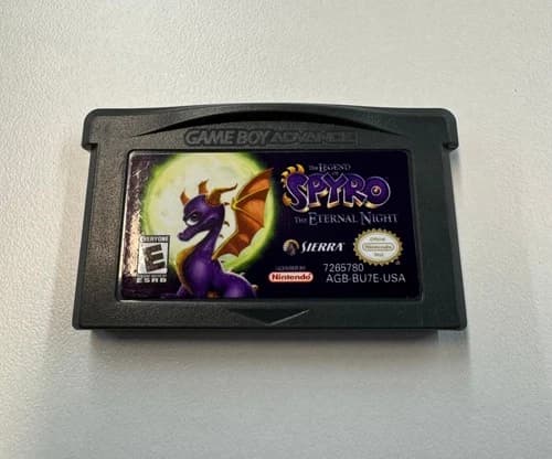 Legend of Spyro The Eternal Light Nintendo Gameboy Advance GBA 2006 Authentic