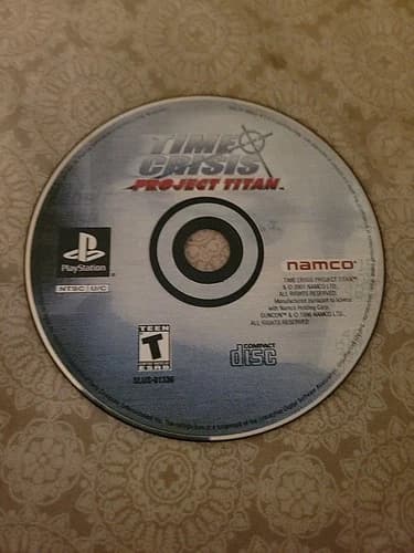 Time Crisis: Project Titan (PlayStation 1 PS1) Disc Only