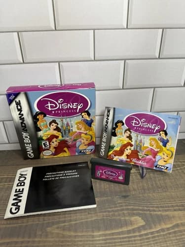 Disney Princess - Nintendo Game Boy Advance - CIB Complete in Box GBA Retro