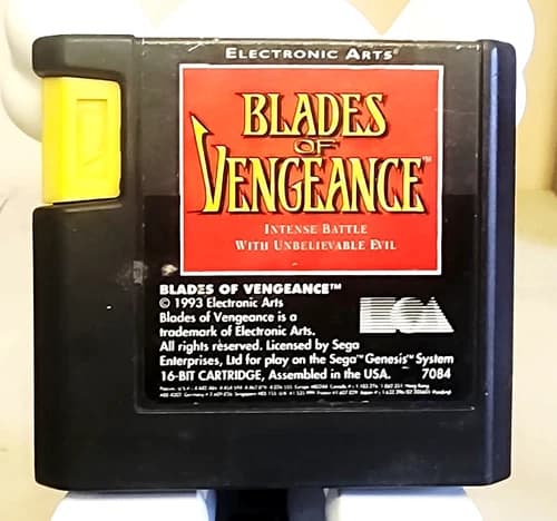 Blades of Vengeance Sega Genesis, 1993 - CARTRIDGE ONLY