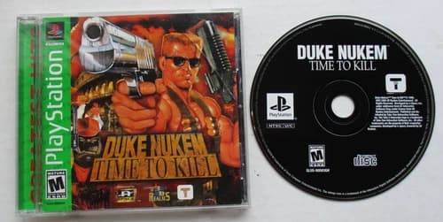 DUKE NUKEM: TIME TO KILL Playstation 1 PS1 Greatest Hits Clean Tested Authentic