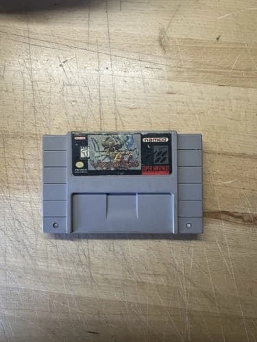 WeaponLord (Super Nintendo Entertainment System, 1995) LABEL WEAR