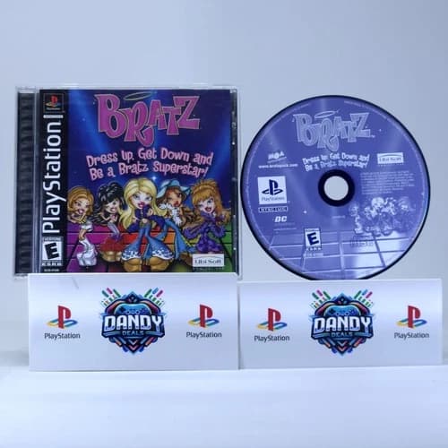 Bratz PS1 CIB W/ Manual - PlayStation
