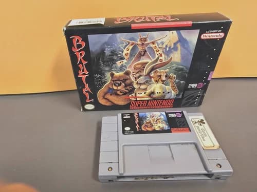 Super Nintendo Brutal Paws of Fury