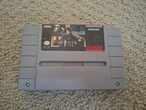 Batman Returns Super Nintendo SNES Game Cartridge NTSC-U/C US/Canada