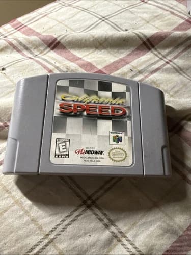 California Speed - Nintendo 64 1997 Tested Authentic N64 Midway Works Used