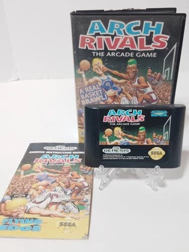 Arch Rivals: The Arcade Game (Sega Genesis, 1992) COMPLETE *CIB!