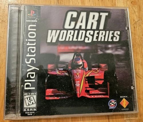 Cart World Series Sony PS1 Complete 1997