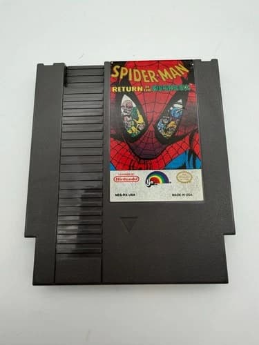 Spider Man Return of the Sinister Six - Nintendo Entertainment System NES - Test
