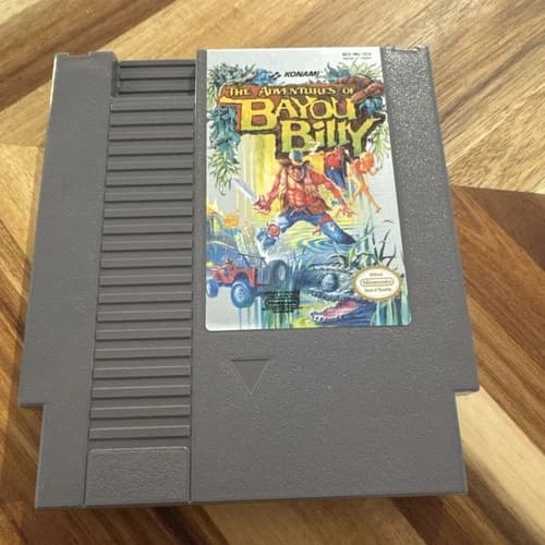The Adventures of Bayou Billy (Nintendo NES) Tested & Working Authentic