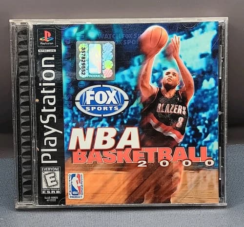 Sony Playstation 1, 1999 PS1 - NBA basketball 2000 Complete With Manual
