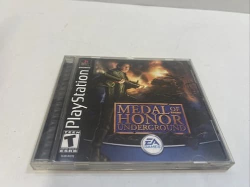 Medal of Honor: Underground (Sony PlayStation 1, 2000) CIB