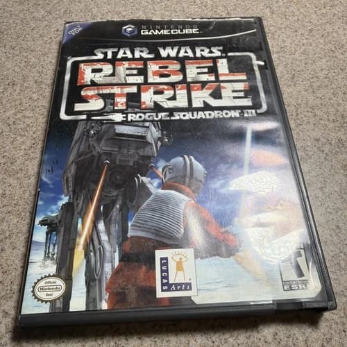 Star Wars Rebel Strike Rogue Squadron 3 for GameCube Complete CIB
