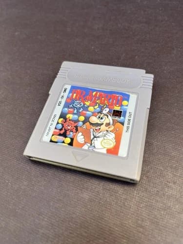 Dr. Mario For Nintendo Game Boy, 1990 Authentic Cartridge Excellent!