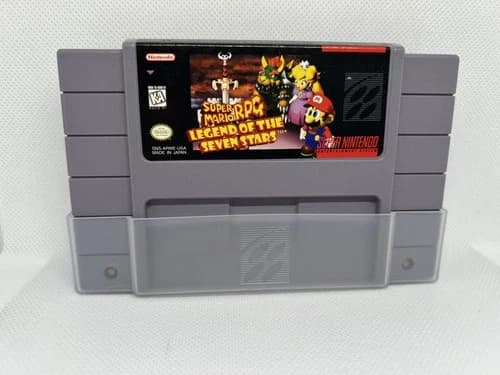 Super Mario RPG: Legend of the Seven Stars Nintendo SNES Tested