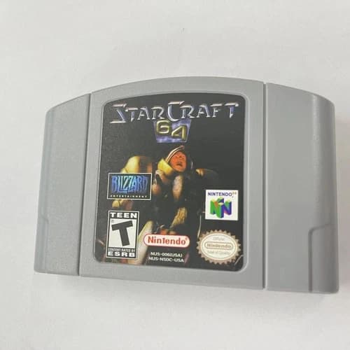 StarCraft 64 - Nintendo 64 (N64) Classic edition Rare collectible