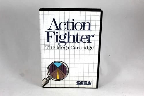 Sega Master System Action Fighter Complete in Box CIB Tested