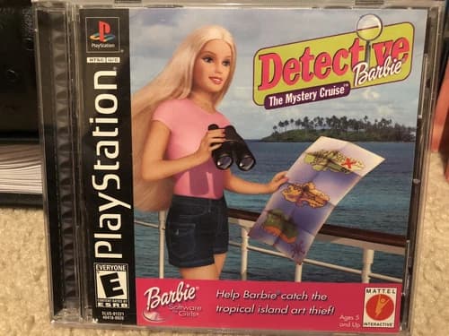 Detective Barbie The Mystery Cruise Playstation Game