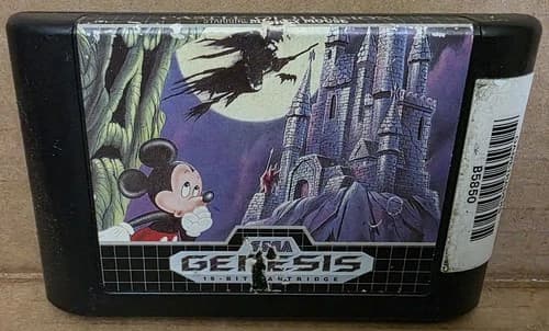 Castle of Illusion Starring Mickey Mouse (Sega Genesis, 1990) Cartridge Only