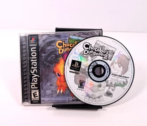 Chocobo's Dungeon 2 (Sony PlayStation 1, PS1, 1999) Complete CIB Tested Working