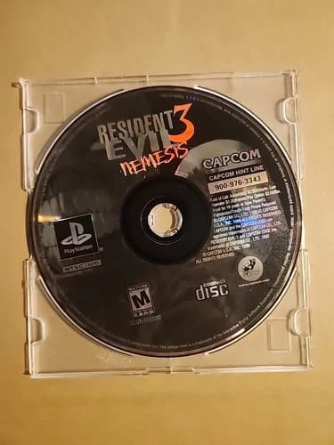 TESTED PS1 Resident Evil 3: Nemesis (Sony PlayStation 1, 1999) Game Disc ONLY