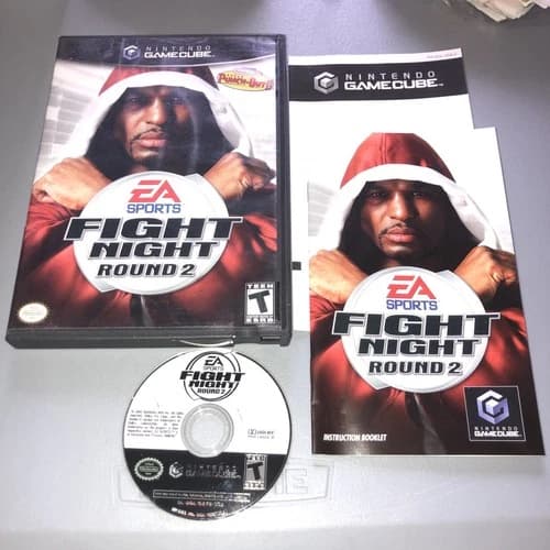 Fight Night: Round 2 (Nintendo GameCube, 2005) Complete CIB