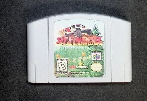 Off Road Challenge Nintendo 64 N64 Game Cartridge Cleaned Tested Authentic Retro