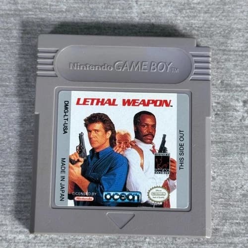 Lethal Weapon Nintendo Game Boy Color Advance Game - Cart Genuine Ocean Rare