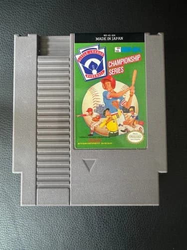Nintendo NES Little League Baseball: Championship Series Clean and Tested!