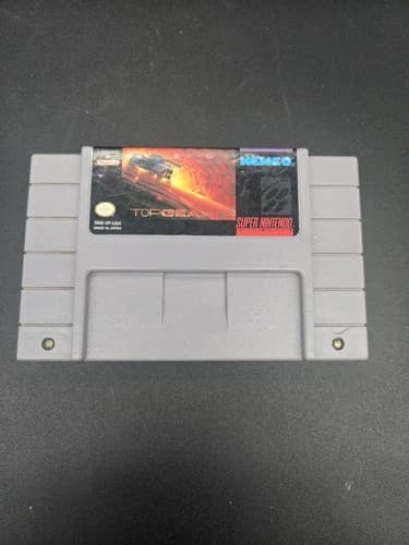 Top Gear 2 SNES, 1993 Authentic Cartridge Only, Tested & Working