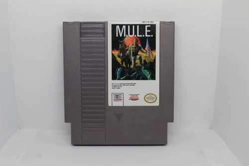 M.U.L.E. (Nintendo Entertainment System, 1990) Tested & Working