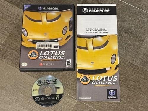 Lotus Challenge Nintendo Gamecube Complete CIB Authentic