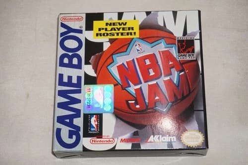 Nba Jam (Nintendo Gameboy Game Boy GB) Complete CIB Authentic