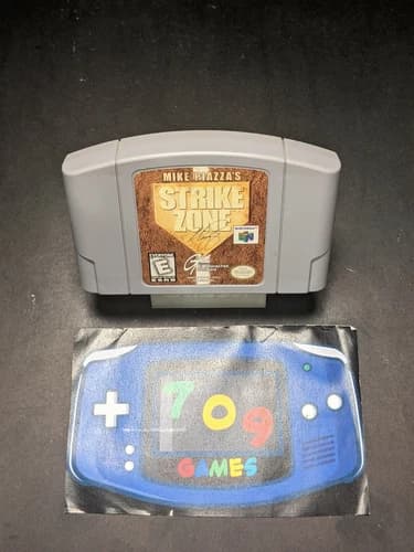 Mike Piazza's StrikeZone (Nintendo 64, 1998) N64