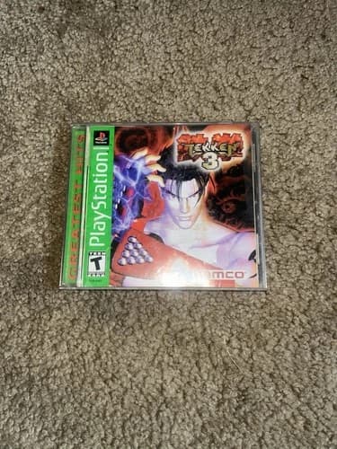 NAMCO Tekken 3 Greatest Hits PlayStation 1 PS1 Fighting Martial Arts 1998